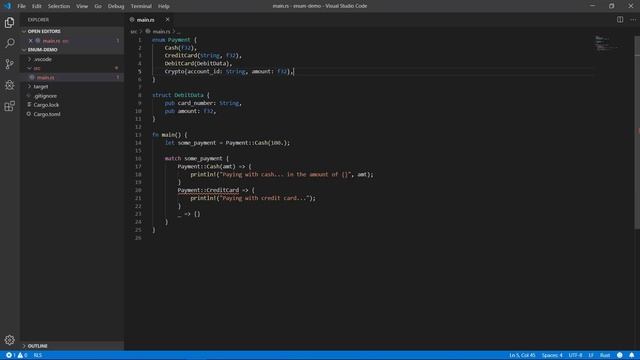 Rust Enumerations