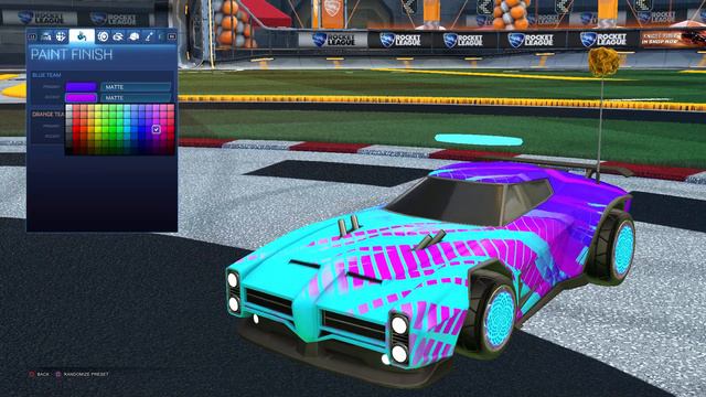 How To Make Pulse Fire's Car Design [Rocket League]