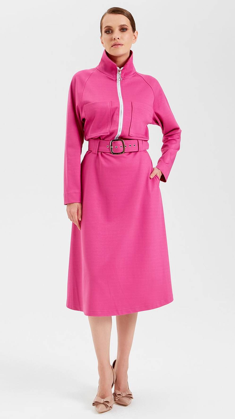 Платье офисное LO розовое
Артикул: 0324210209