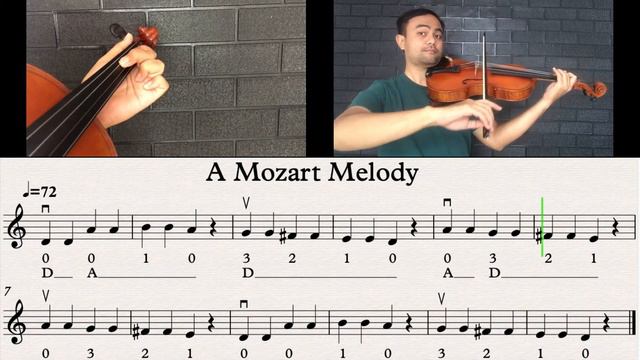 A Mozart Melody (Twinkle - Twinkle Star) - Essential Elements for Strings Violin Book 1 No 40