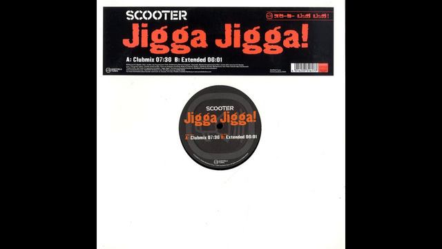 SCOOTER - Jigga Jigga! (UK Promo Vinyl)