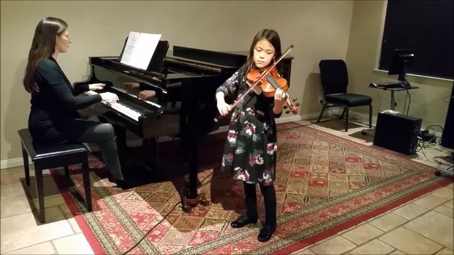 Keilani Bolhuis plays Minuet by Boccherini