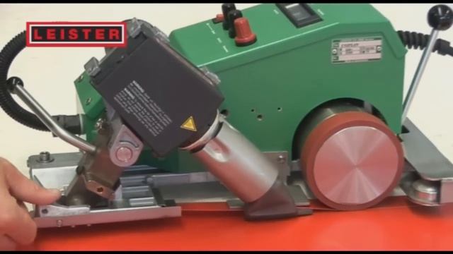 Banner welding with the LEISTER Uniplan