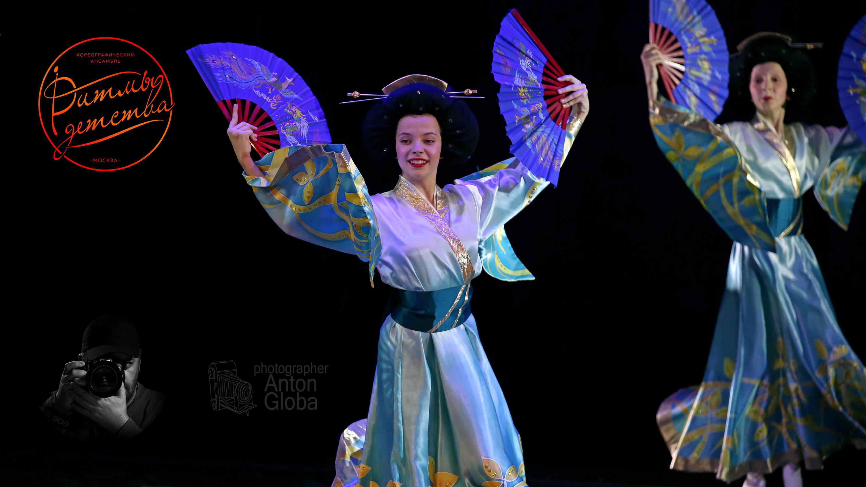 "Японский танец", Ансамбль "Ритмы детства". "Japanese Dance", Ensemble "Rhythms of Childhood".