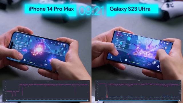 GẮN SÒ LẠNH hay không, S23 Ultra là sự BỨT PHÁ! 🟣 Galaxy S23 Ultra vs 14 Pro Max - 30M GamingS4 #7