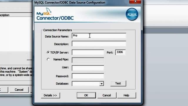 Connecting MS Access to MySQL