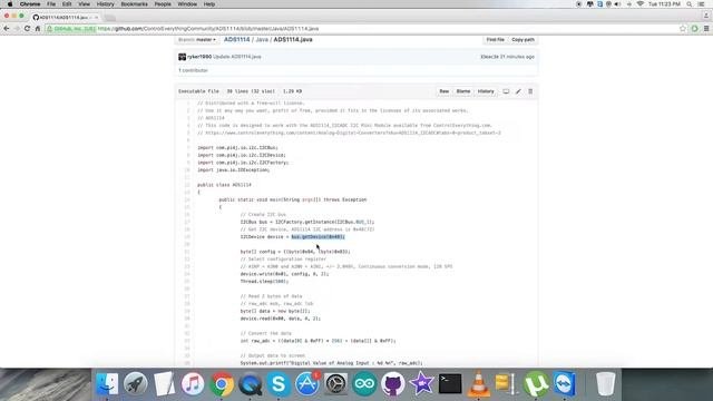 Raspberry Pi ADS1114 I2C Analog to Digital Converter Java Tutorial