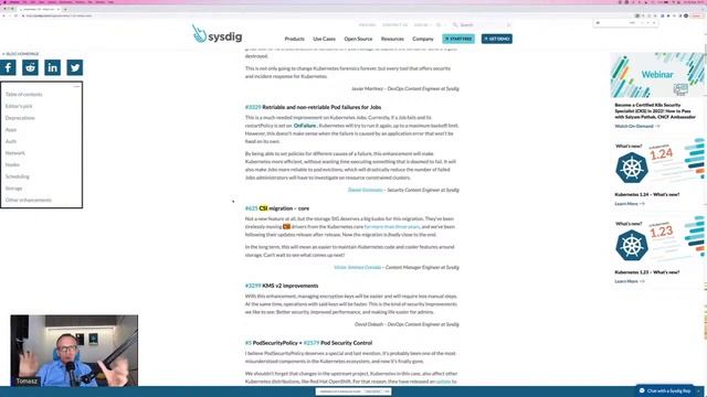 Cloudowski LIVE - Trzy najciekawsze rzeczy w nowym Kubernetes 1.25