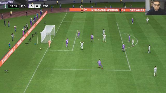 Ferencvaros vs Fiorentina My reactions and comments gameplay EA Sports FC 24