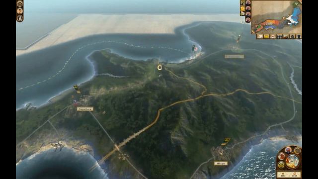Shogun 2 total war. Fall of samurai. Нагаока №3. Только стрелки.