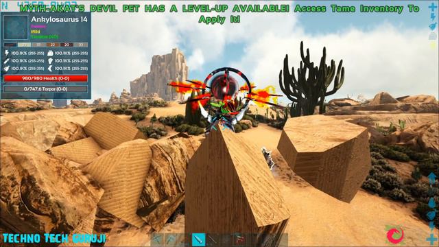 Ark:Myth #6 - OP Myth Akat's Devil Pet [ Thylacoleo ] Tame & Fun With Ark Jerboa Family - | In Hind