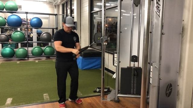 Triceps Rope Extension Drop Set