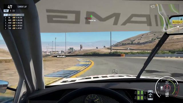 Project Cars 2-DTM Mercedes 190e At Sonoma