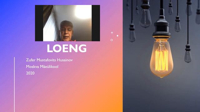 Zufer Husainovi loeng