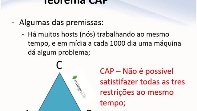 2020-03-10 - NOSQL - AULA 02 B - TEOREMA CAP
