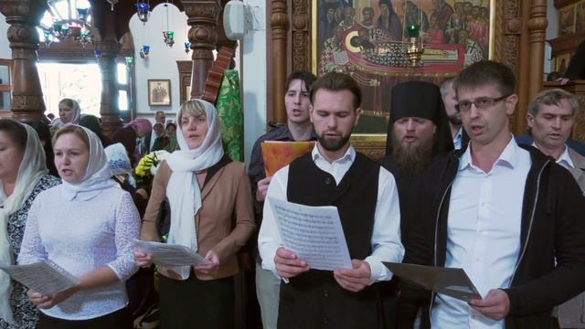 «Отчаяни есмы» сводный хор скитов Святогорской Лавры