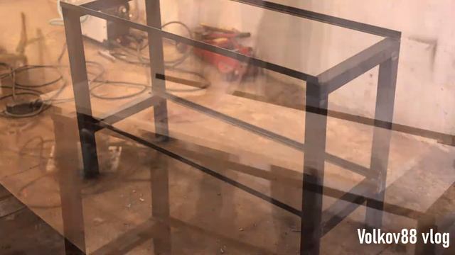 Мангал из старого куска железа