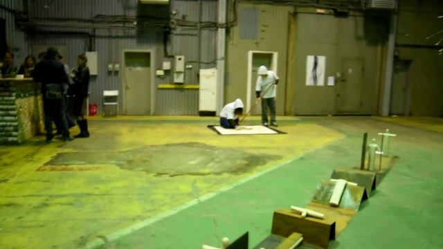 [S05c] Igor Baskin. Performance 'Existence'. Flacon factory, CCA KGF, Moscow 6 Biennale
