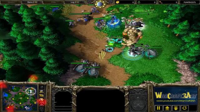 Lucifer(UD) vs Foggy(NE) - WarCraft 3 Frozen Throne - RN1954
