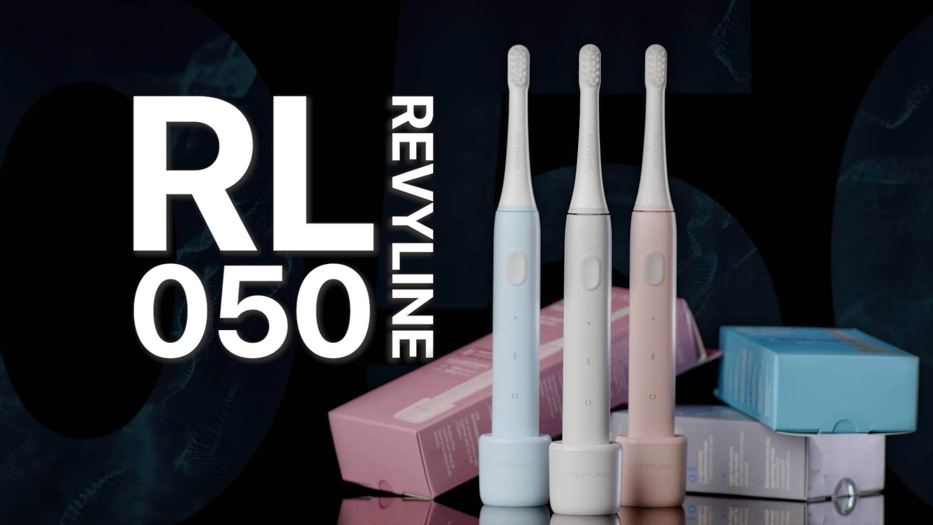 Электрическая звуковая зубная щётка Revyline RL050