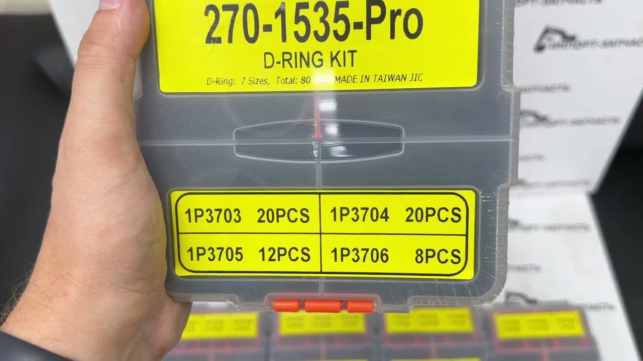 Набор колец 270-1535 Pro CAT ( D-Ring Kit)