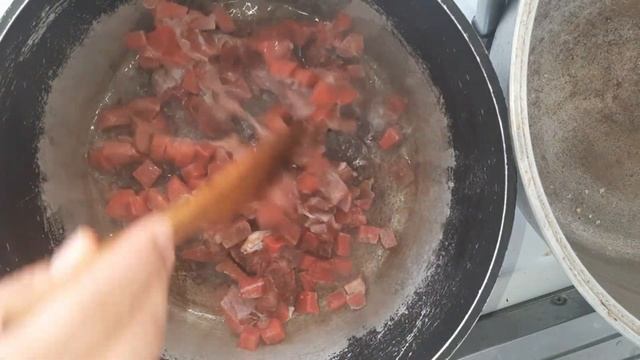 Өзібек ұлтының ноқат сорпасы. Узбекский суп с нутом.