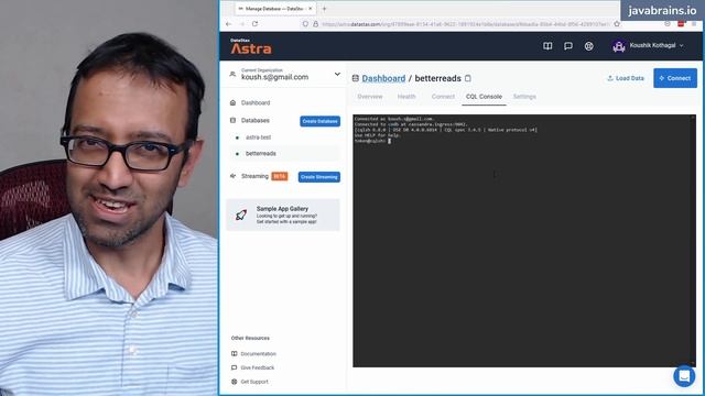 05 Setting up hosted Cassandra instance - Build a book tracker app (Spring Boot + Cassandra)