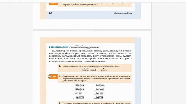 Учебник русского языка для 7 класса М.М. Разумовской