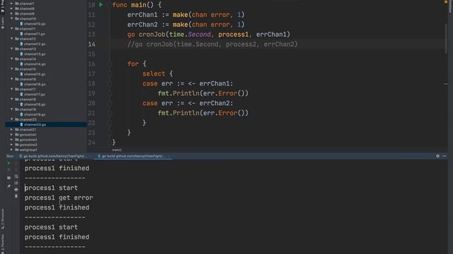 Golang 教學系列 - cronJob 陽春功能用ticker實現示範! | 肯尼攻城獅