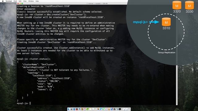 Introduction to MySQL InnoDB Cluster