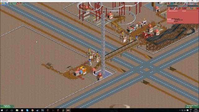 RCT2 - Dusty Greens Time Lapse