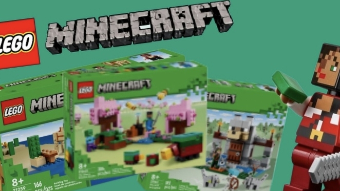 Новинки Lego Minecraft 2024