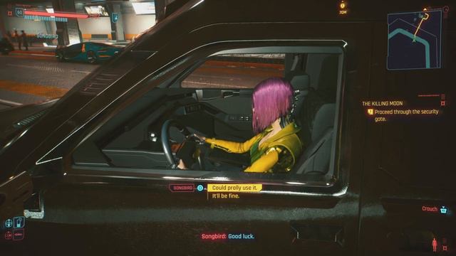 Cyberpunk 2077...Songbird Can't Drive...