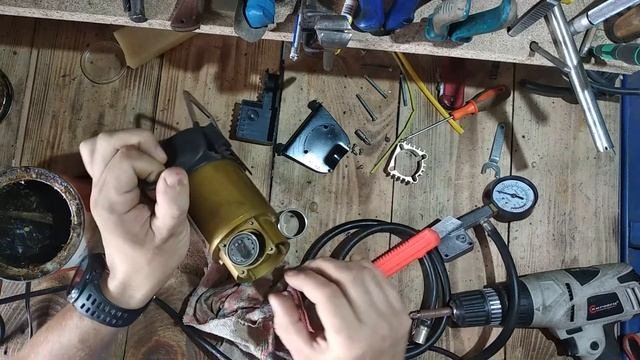 Ремонт профилактика автомобильного компрессора.