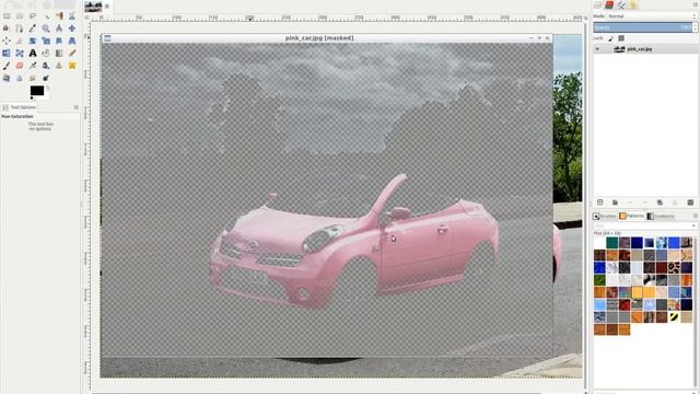 New filter in G'MIC for interactive color masking