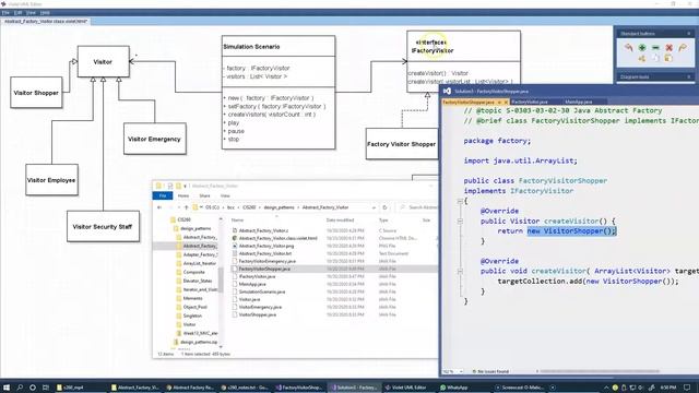 10.8 Abstract Factory Java sample