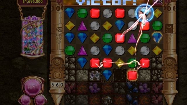 Bejeweled 3 Luck! Supernova Gem  HyperCube-HyperCube! 1728x108030 from 1680x1050