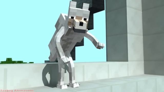 The Adventures of the Wolf and the Ocelot (Minecraft Animation)