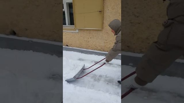 Движок для снега большой оцинкованный 680*420мм поле1.рф