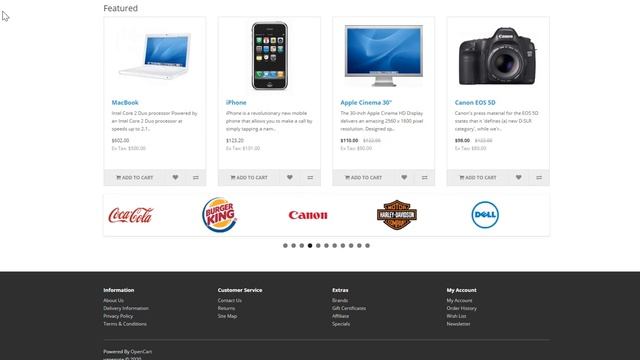 OpenCart 3.x. How to Edit or Delete Footer Powered By Opencart and copyright name.
