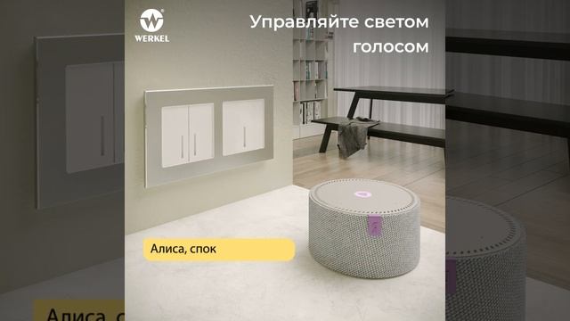 Сенсорные выключатели Werkel для умного дома