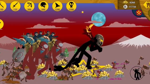 Stickman war legacy Ice Gaint 🥶vs Fire 🔥Gaint