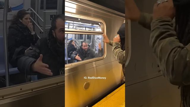 He Didn’t see this coming ! 😂 #MTA #SubWay #Reels  #Wow #Trending  #Explore RedDiceMoney #nycsubway