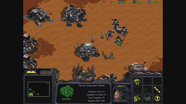 StarCraft: Brood War - Terran Campaign 05b. Emperor's Fall (Birds of War)