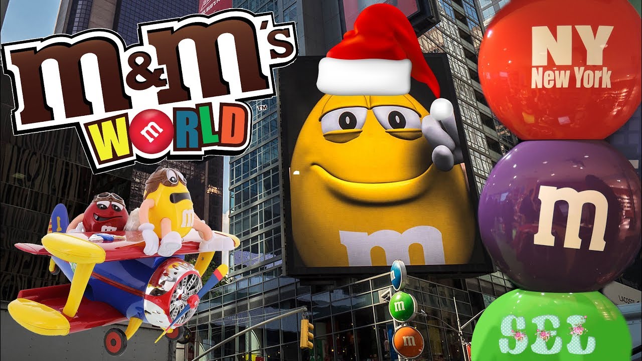 Vlog Нью Йорк Магазин Игрушек и Конфет M&M's World Самый большой в мире