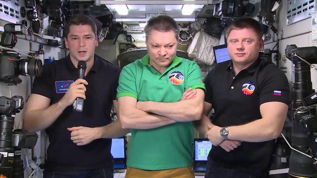 2024-04-12 Послание сибирякам от космонавтов с борта МКС