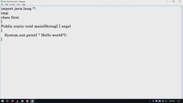 How to compile  execute a java program in Tamil