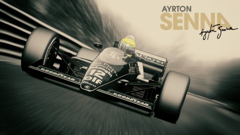 Ayrton Senna. Last Lap