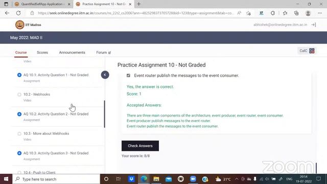MAD II - Open Sesion/Summary - Week 12