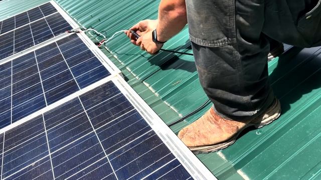 Victron solar System￼ hunting cabin
